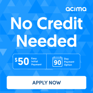 Acima 0% Financing Available