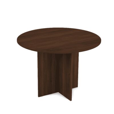 42" Round Table - Walnut