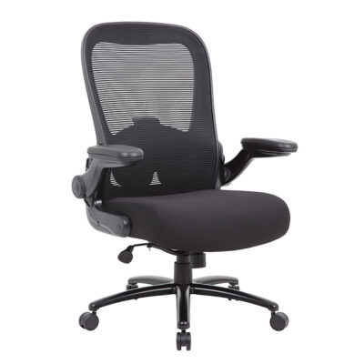Heavy Duty Flip Arm Mesh Task Chair - Assembled