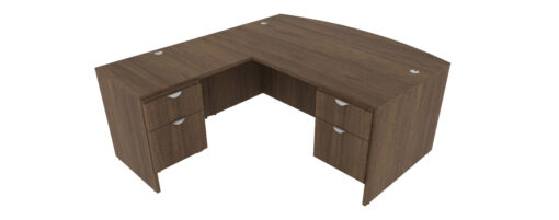 Build Your Own L-Desk-Modern Walnut - Image 4