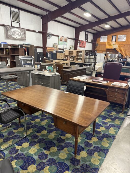 R-Way Desk With Credenza