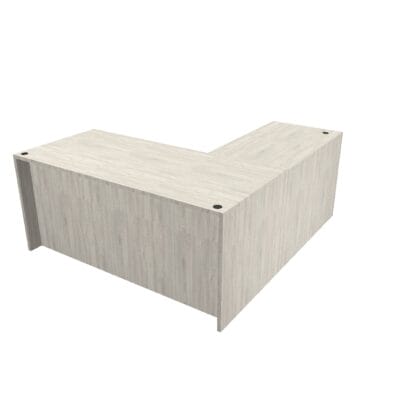 Build Your Own L-Desk-Silver Birch