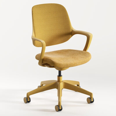 KONFURB NIRO TASK CHAIR - Yellow
