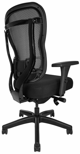 Rika Chair – Mesh Back/Fabric-Covered Seat - Image 4