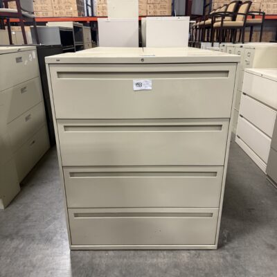 42" 4 Drawer Lateral File By Hon
