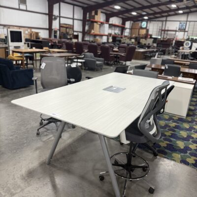 96" X 48" X 40" Counter Height Conference Table By Steelcase