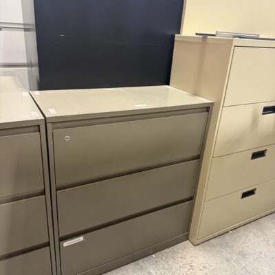 36" 3 Drawer Lateral File By Steelcase