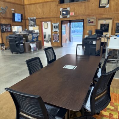 96" X 42" Espresso Conference Table Concurrence Collection By Enwork