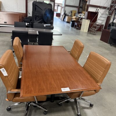 72" X 42" Beveled Edge Table By Steelcase