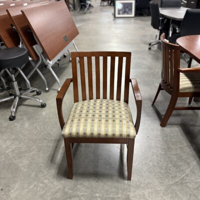 Wooden Guest Chair By Brayton