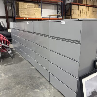 36" 5 Drawer Lateral File By Herman Miller