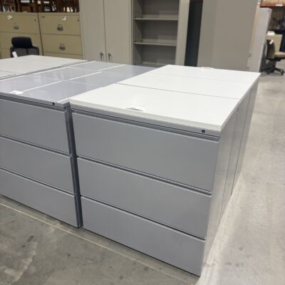 3 Drawer Lateral File By Herman Miller