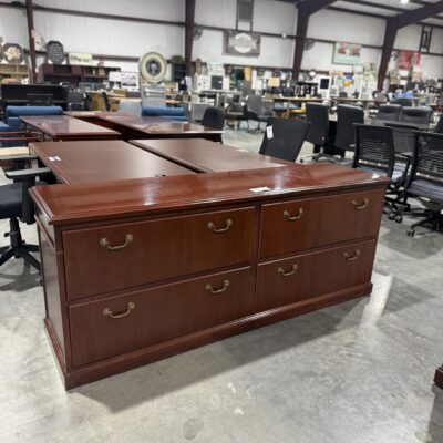 75" Mahogany Credenza By Kimball