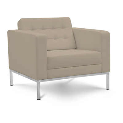 Piazza Sand Lounge Chair By CorpDesign