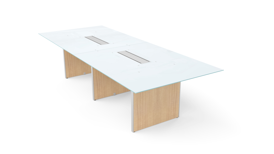 Glass Top Conference Table - Image 5