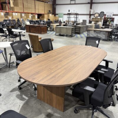 8FT Walnut Conference Table