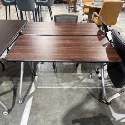 48" X 24" Espresso Nesting Table