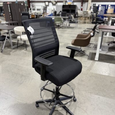 Mesh Back Drafting Stool W/Adjustable Foot Ring