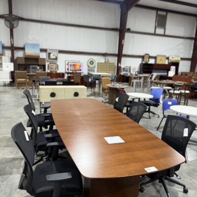 10ft Conference Table W/Power By Bernhardt