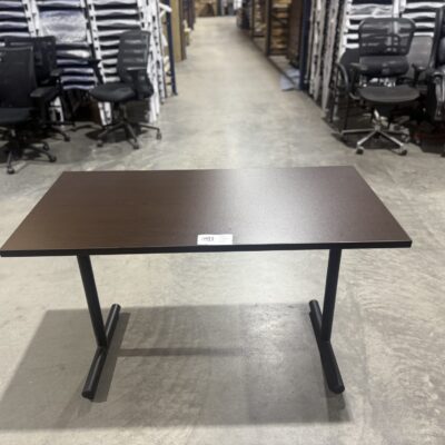 48" x 24" Espresso Laminate Top Table