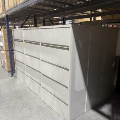 36" Steelcase Five Drawer Lateral File