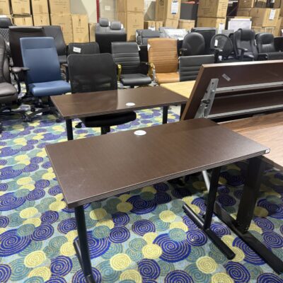 40" X 20" Espresso Laminate Top Table