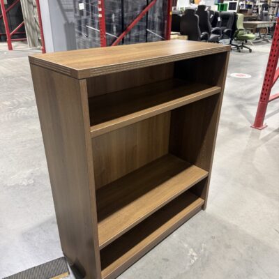 42" X 35" Walnut Bookcase