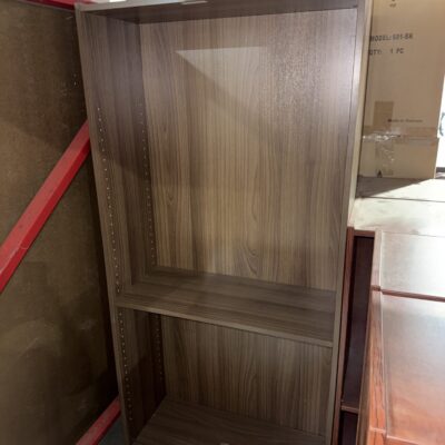 6ft Walnut Bookcase